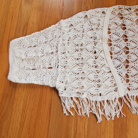 Roxy Open Knit Beach Cardigan - Picture 7 of 14